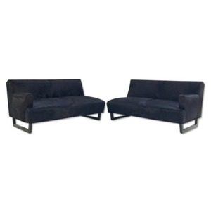 1950s 2-Piece Sectional Sofa in Brazilian Cowhide
