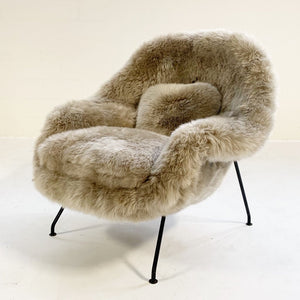Womb Chair in New Zealand Sheepskin