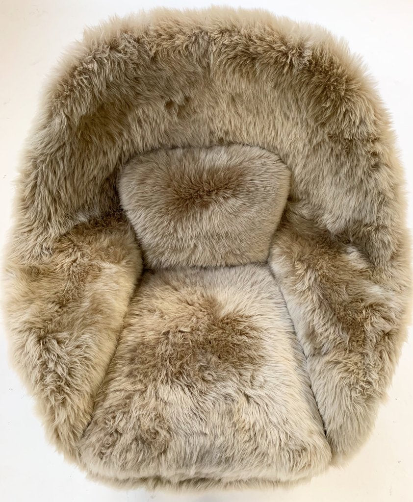 Womb Chair in New Zealand Sheepskin