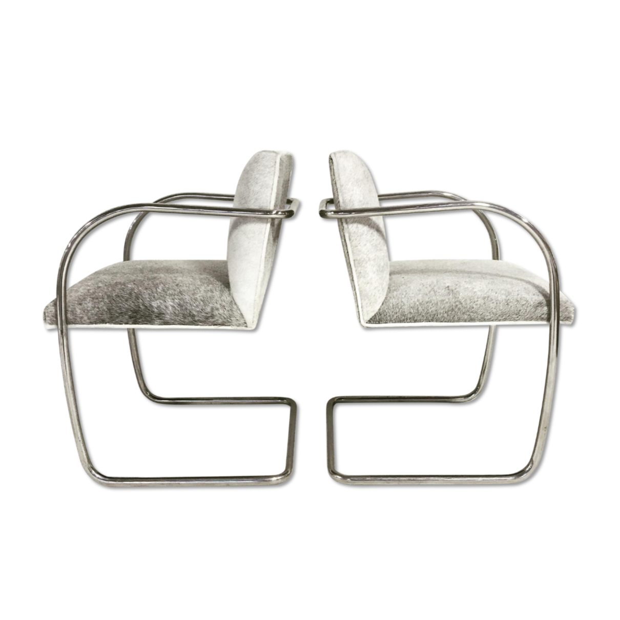 Brno Style Chairs in Brazilian Cowhide