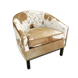 DUNBAR CLUB CHAIR in Brazilian Cowhide
