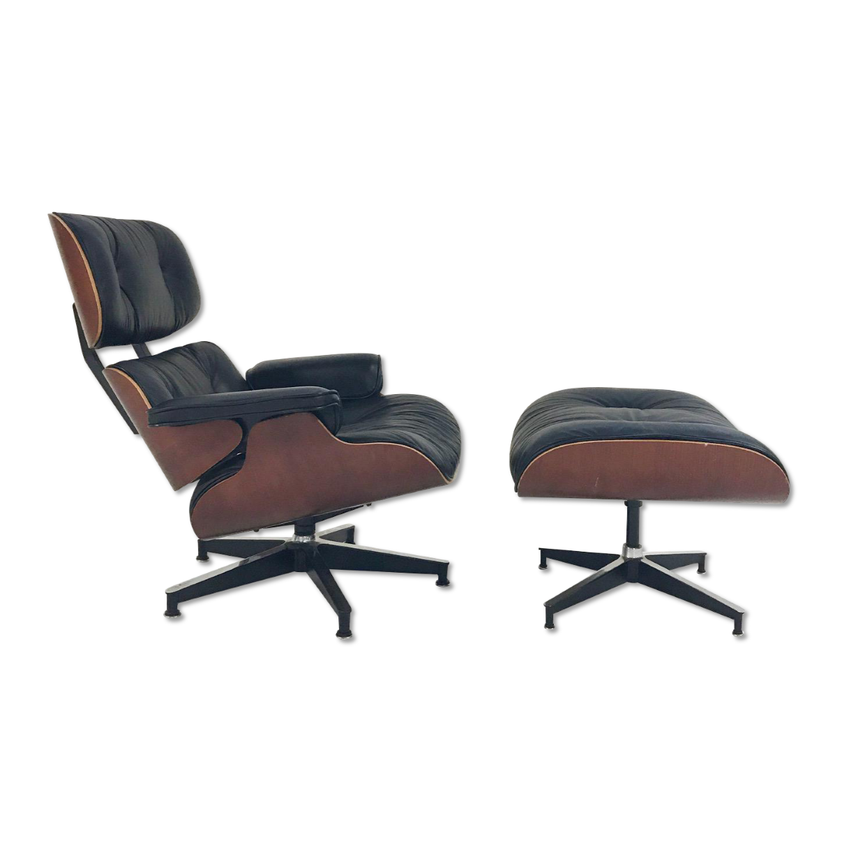 Charles and Ray Eames for Herman Miller 670 Lounge Chair & 671 Ottoman