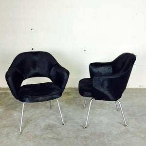 Pair of Eero Saarinen for Knoll Executive Armchairs