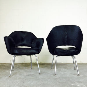 Pair of Eero Saarinen for Knoll Executive Armchairs