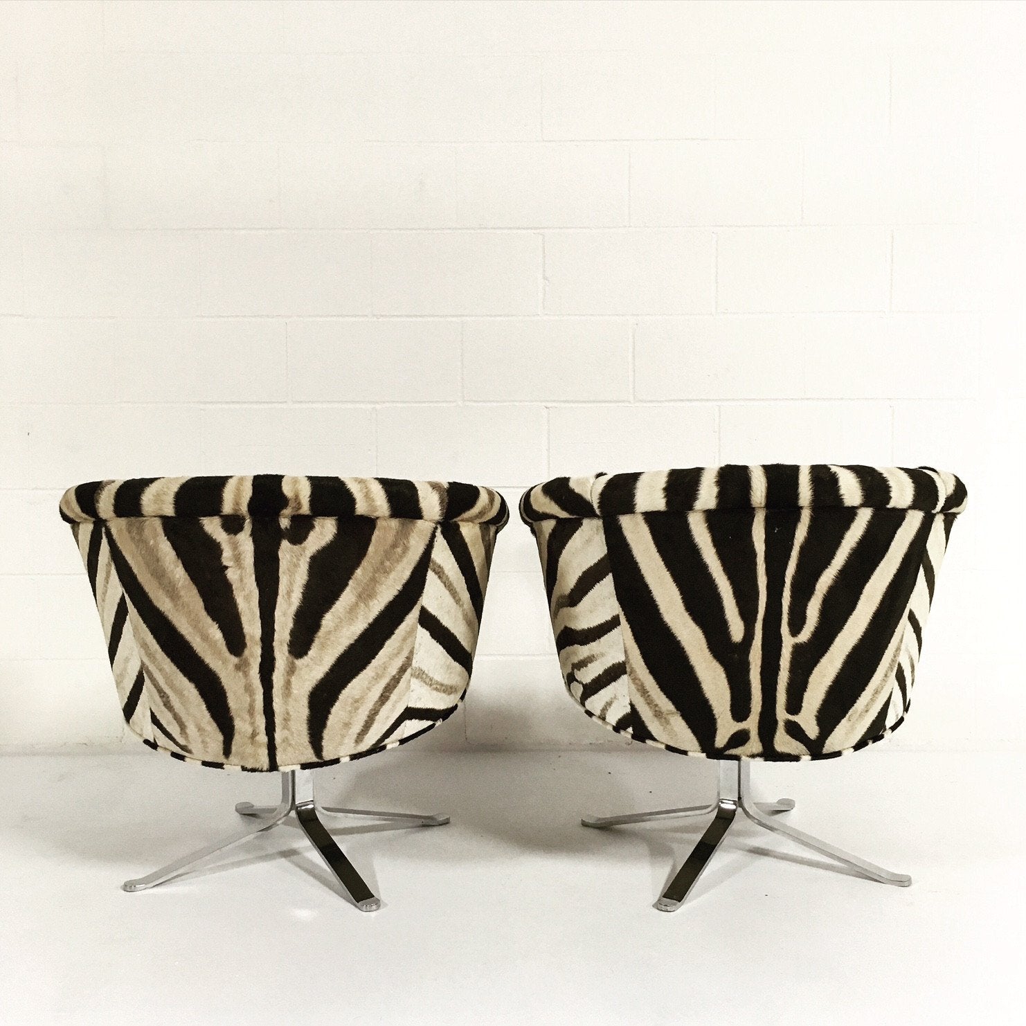 Swivel Chairs by Nicos Zographos