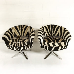 Swivel Chairs by Nicos Zographos