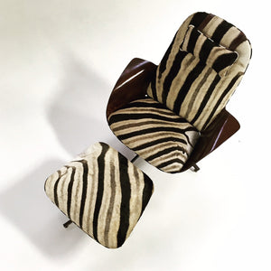 George Mulhauser for Plycraft Lounge Chair & Ottoman