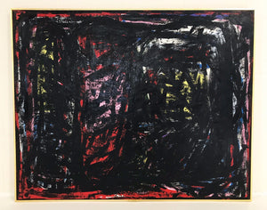 John O'Hara. Black Winged Bird. 49x61"