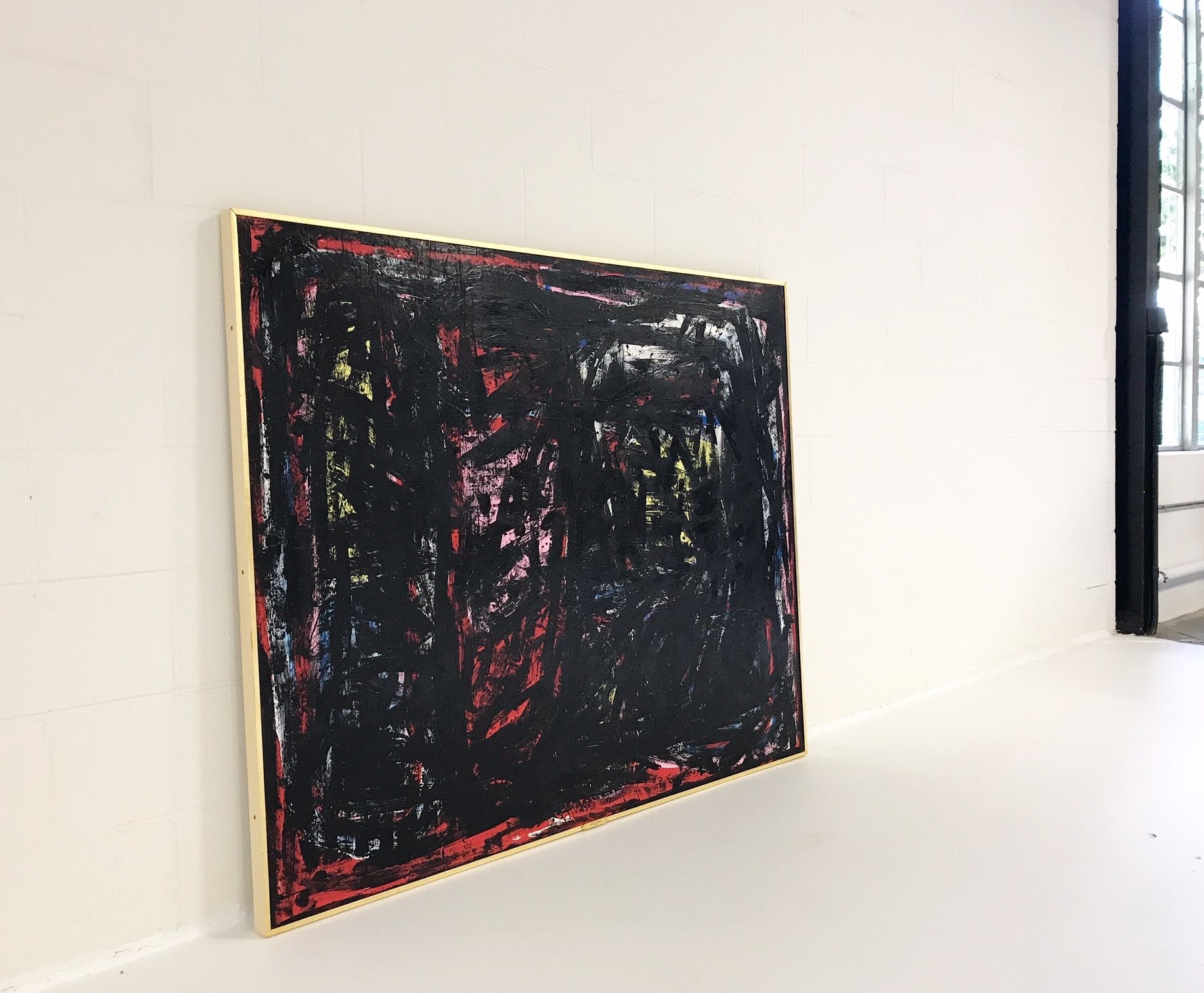John O'Hara. Black Winged Bird. 49x61"