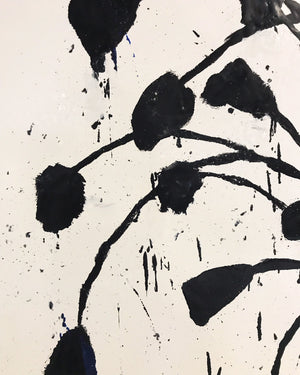 John O'Hara. Botanical, 221. Two-Panel Work. 37x37"