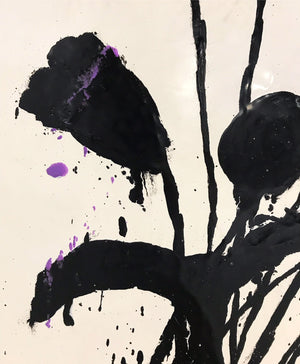 John O'Hara. Botanical, 221. Two-Panel Work. 37x37"