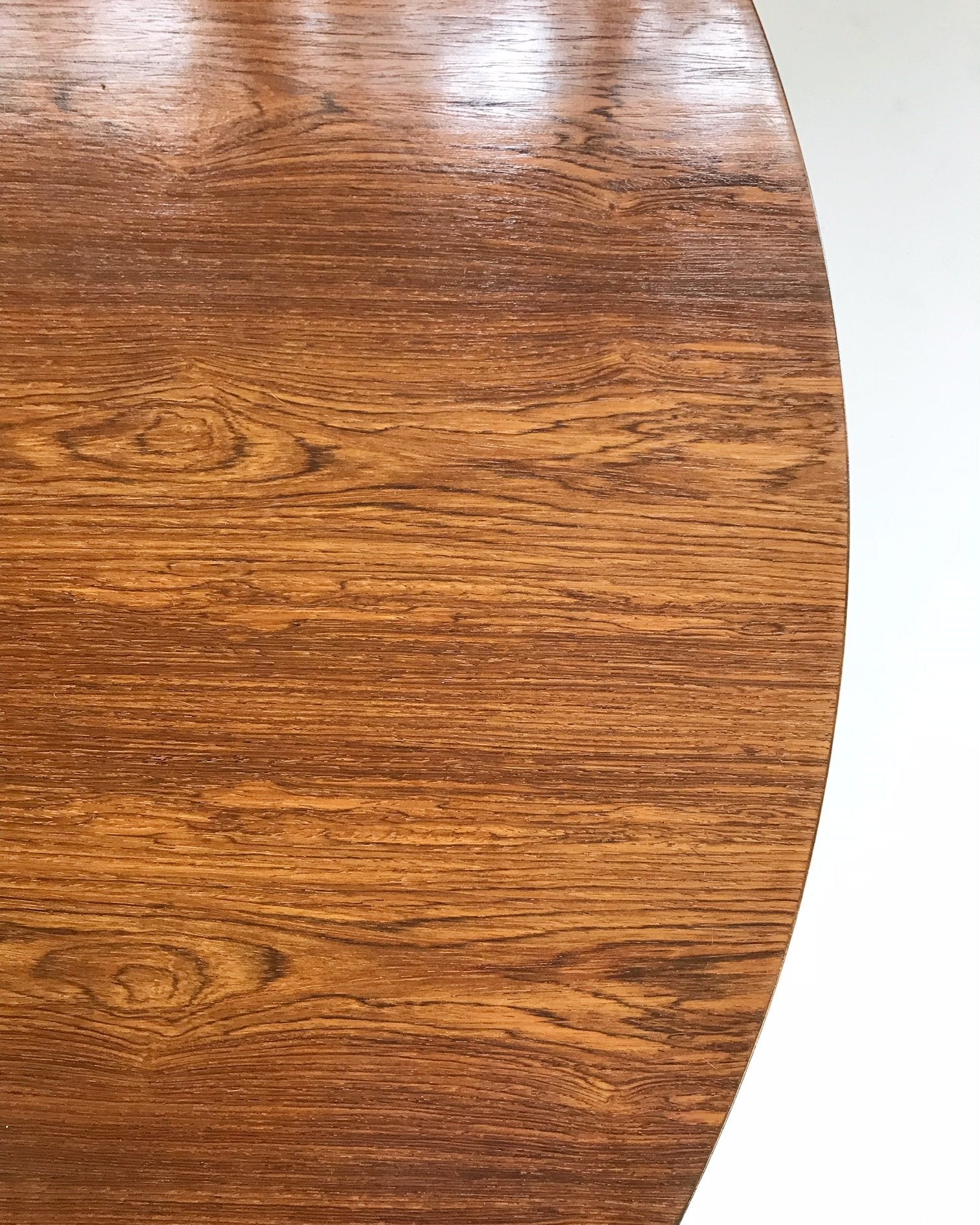 Milo Baughman for Thayer Coggin Rosewood and Brass Coffee Table