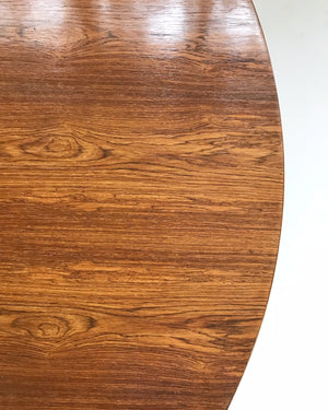 Milo Baughman for Thayer Coggin Rosewood and Brass Coffee Table