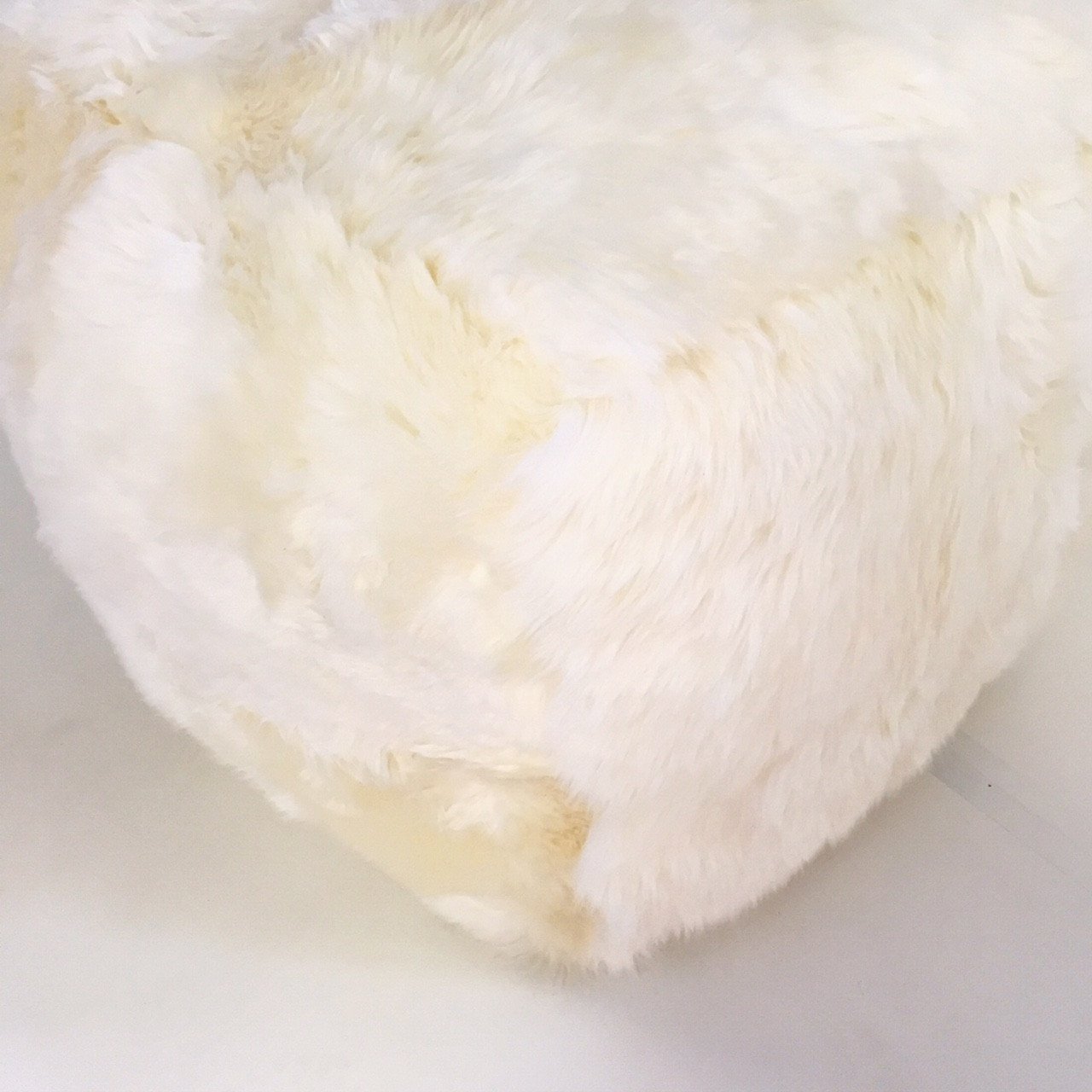 Sheepskin Cube Ottoman