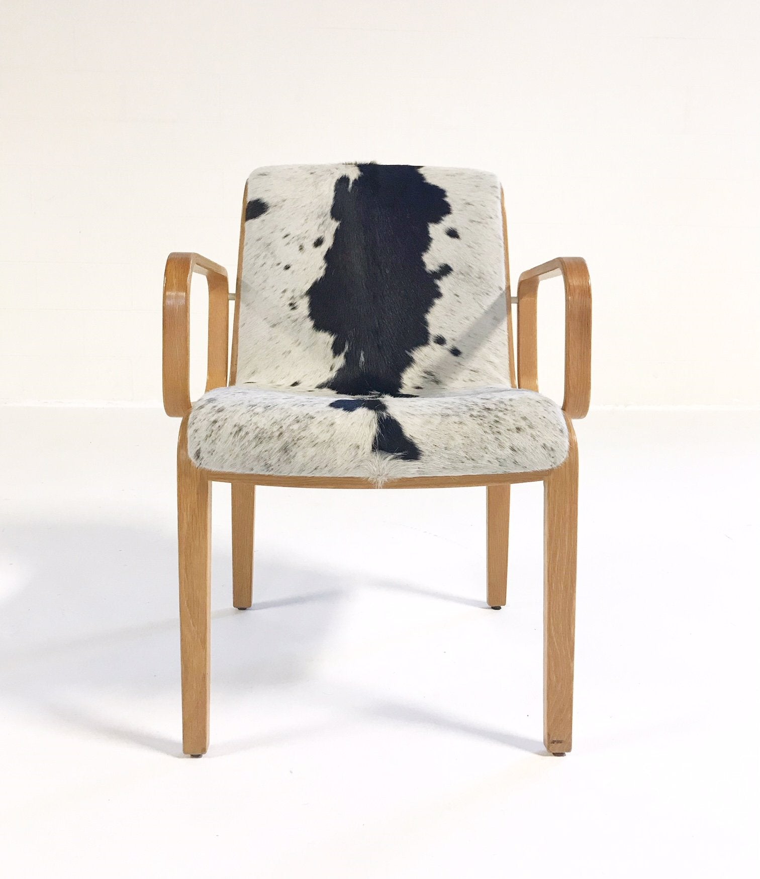 Bill Stephens for Knoll Chair in Brazilian Cowhide