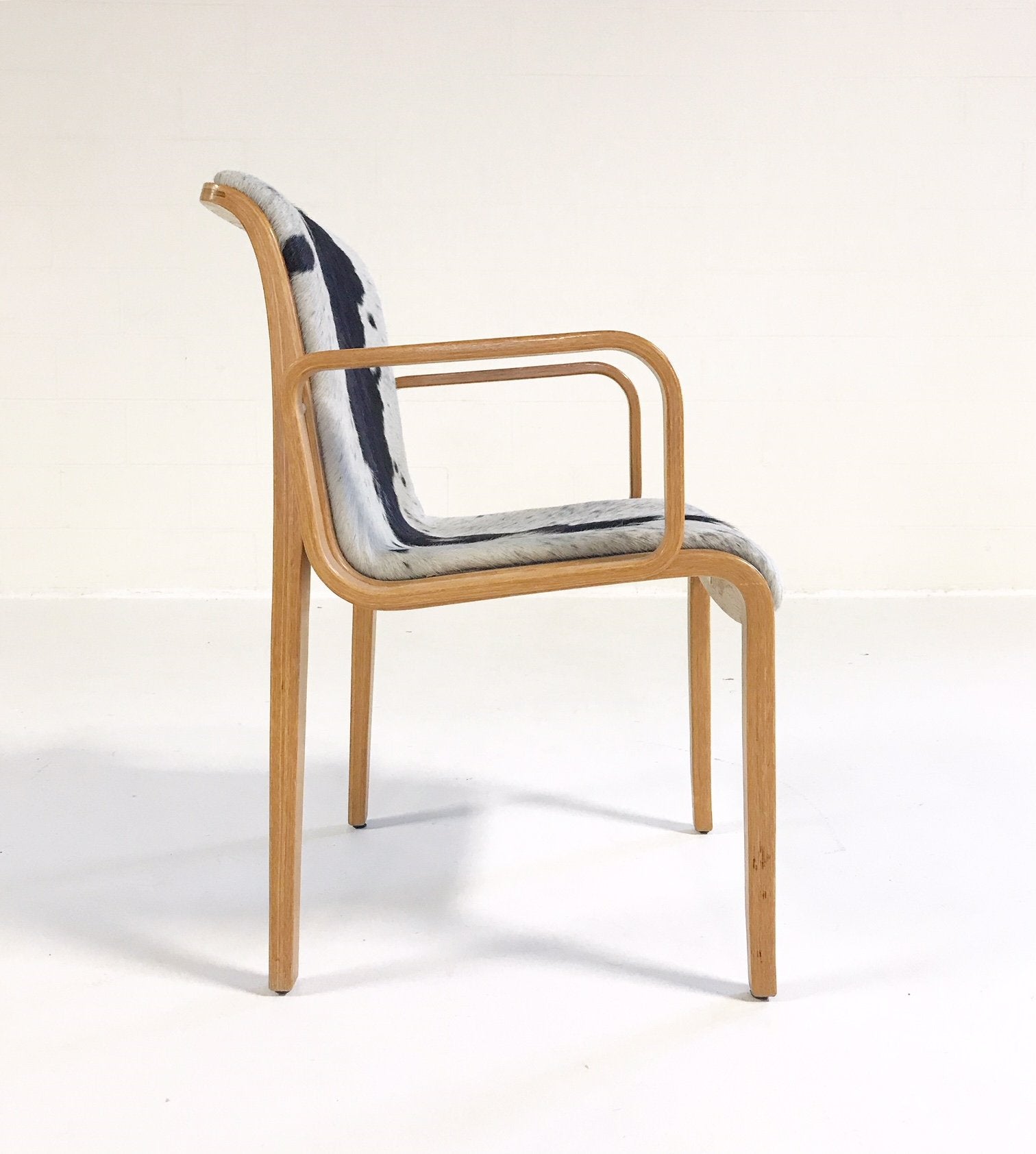 Bill Stephens for Knoll Chair in Brazilian Cowhide