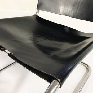 Ludwig Mies Van Der Rohe for Knoll MR Chairs with Brazilian Sheepskins