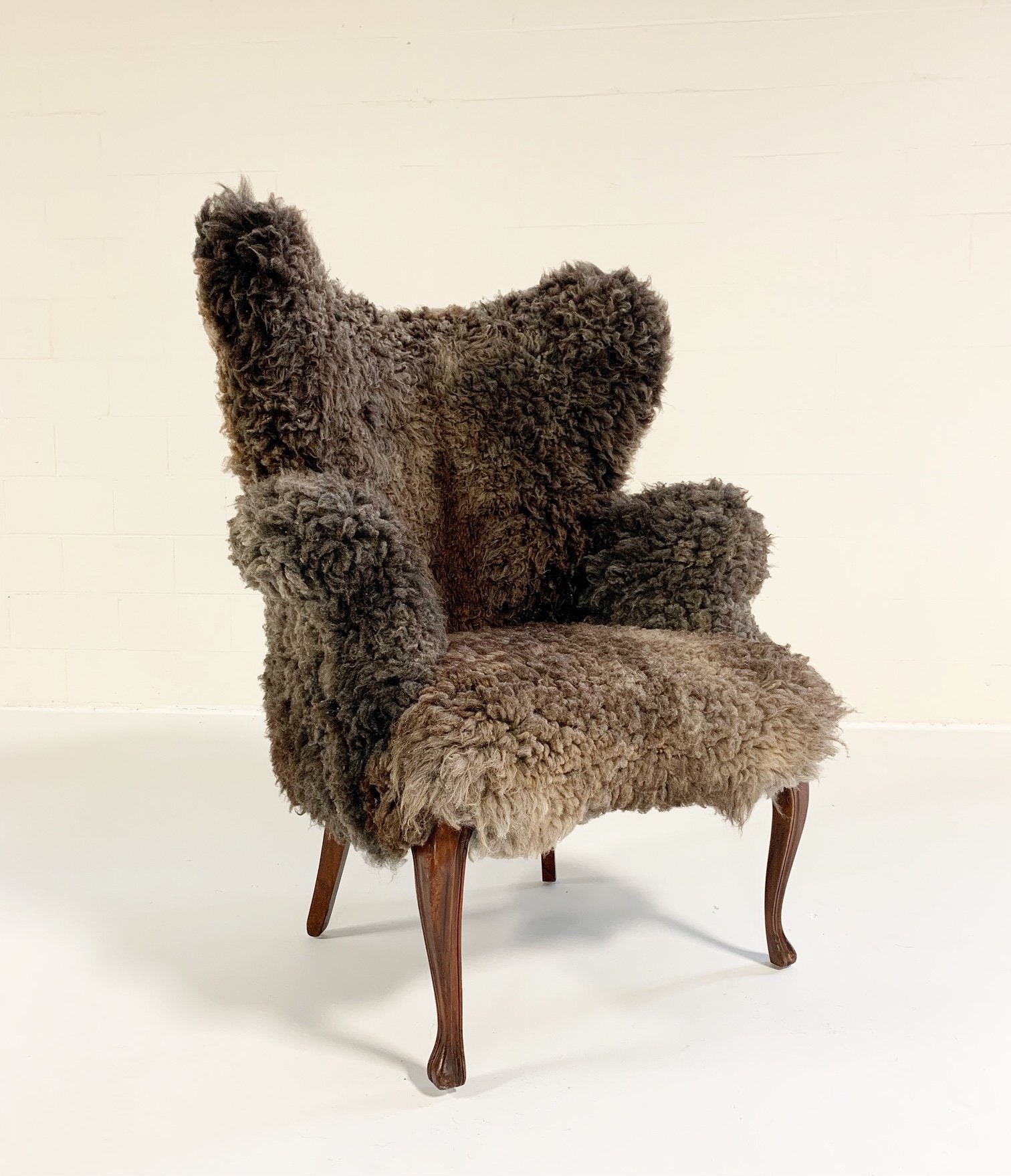 Nick Cave Armchair in California Sheepskin