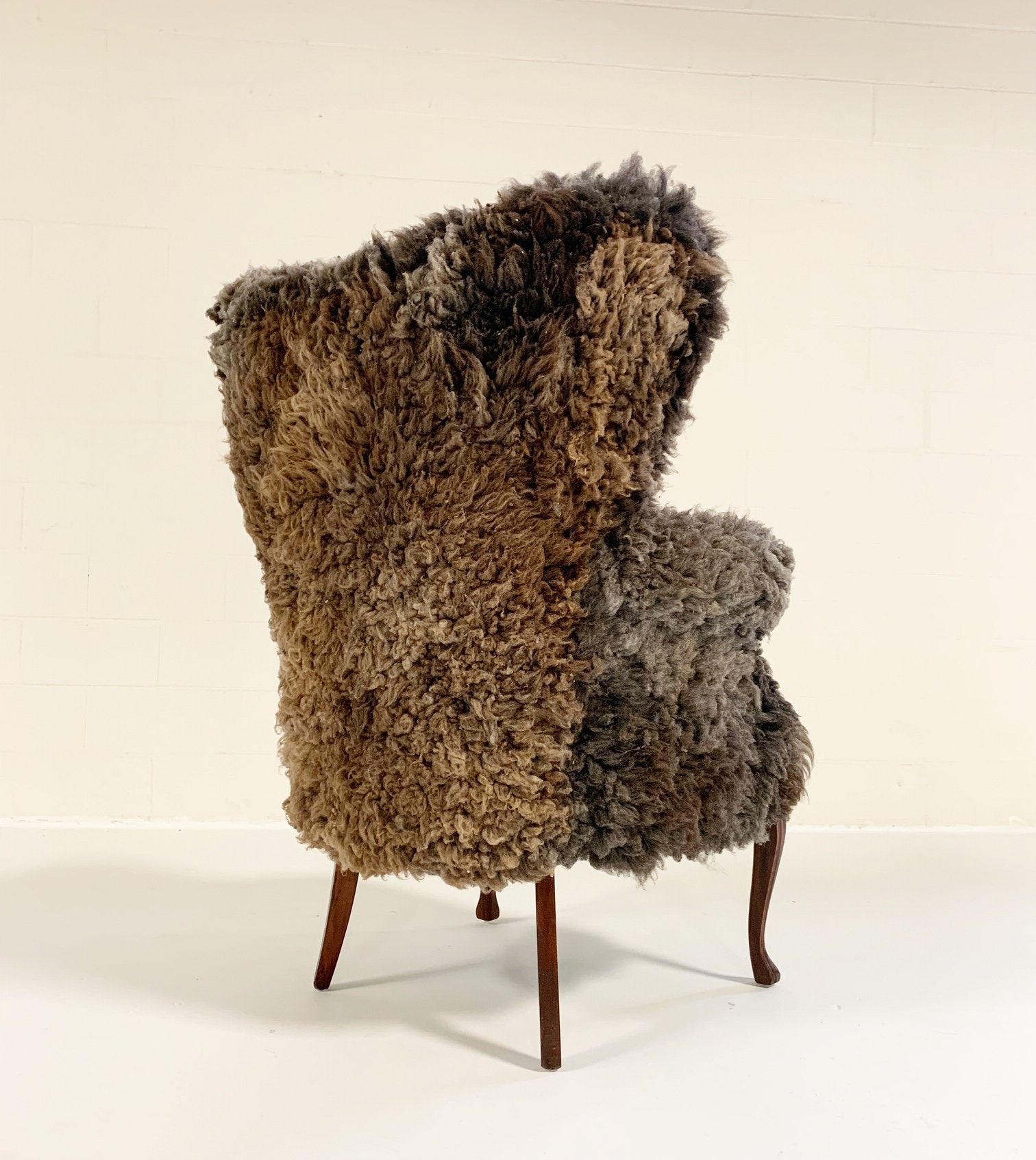 Nick Cave Armchair in California Sheepskin