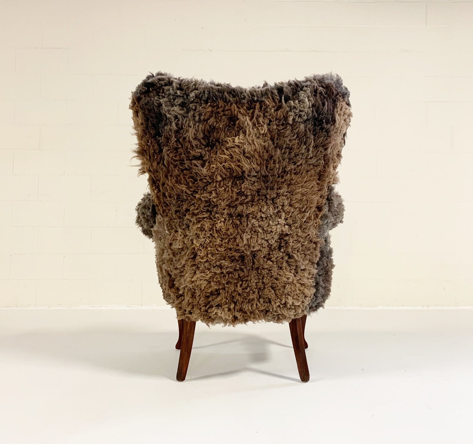 Nick Cave Armchair in California Sheepskin