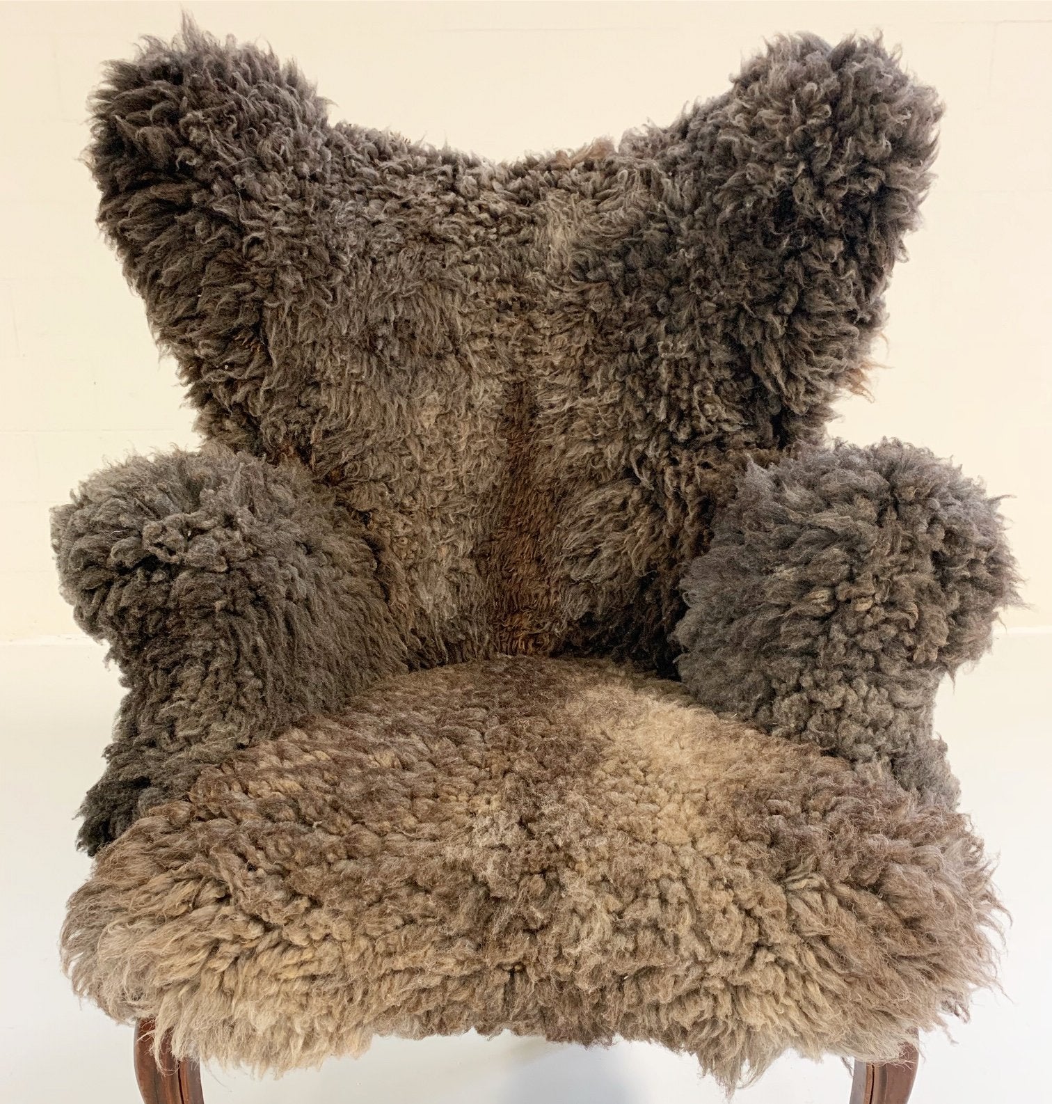 Nick Cave Armchair in California Sheepskin