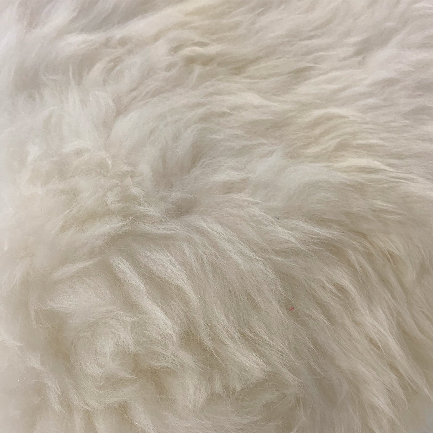 Milo Baughman Chrome Bench in Brazilian Sheepskin
