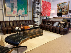 De Sede Monumental DS-600 Organic Leather Sofa