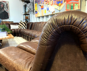 De Sede Monumental DS-600 Organic Leather Sofa