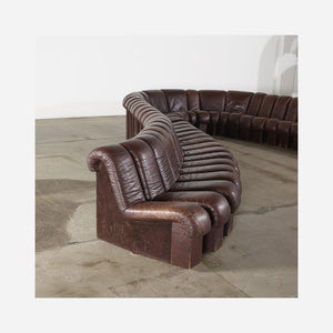 De Sede Monumental DS-600 Organic Leather Sofa