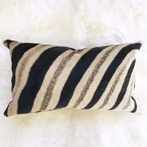 Zebra Hide Pillow, No. 68