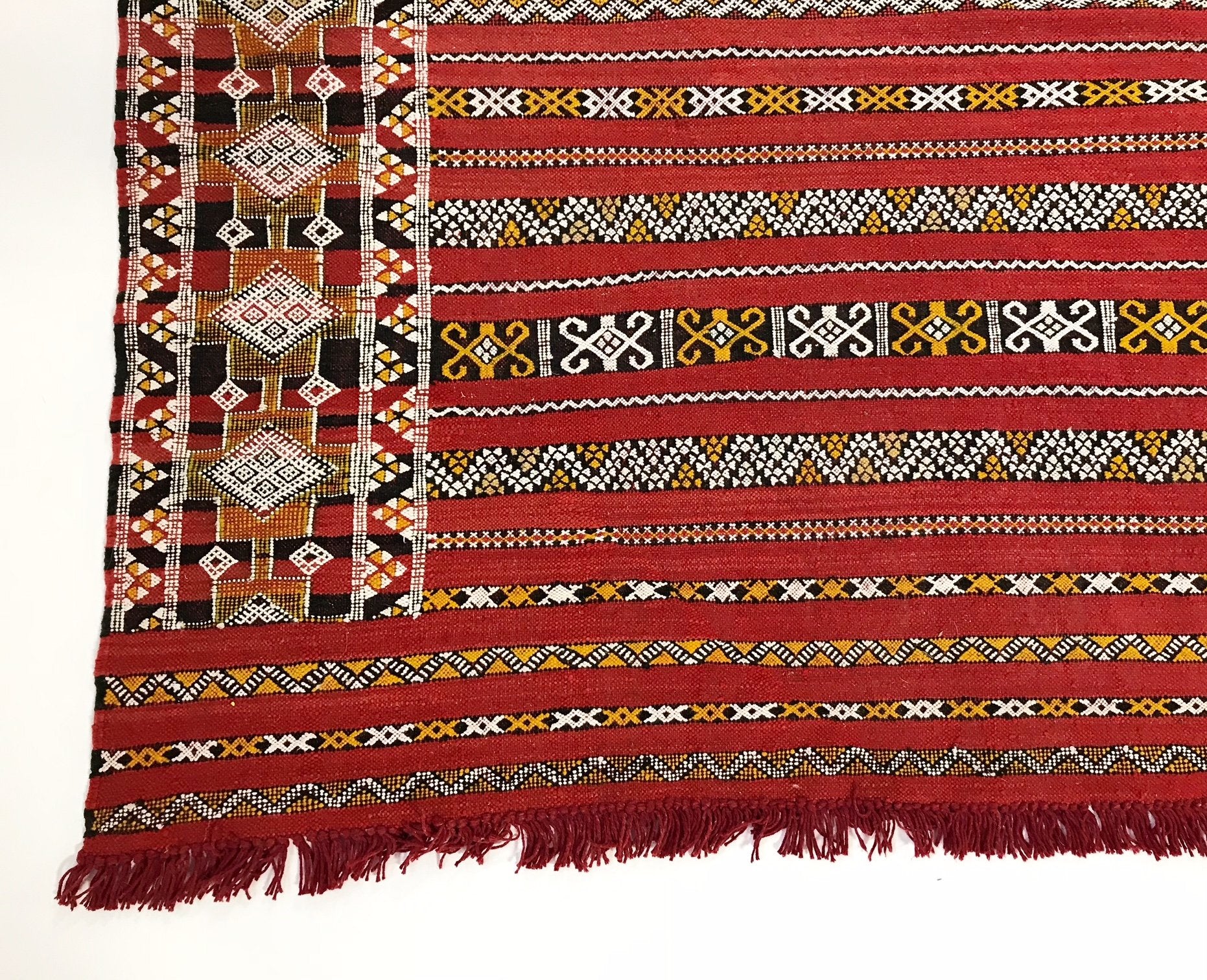 Handmade Kilim Rug from Morocco - 11.5 x 7.5 FT