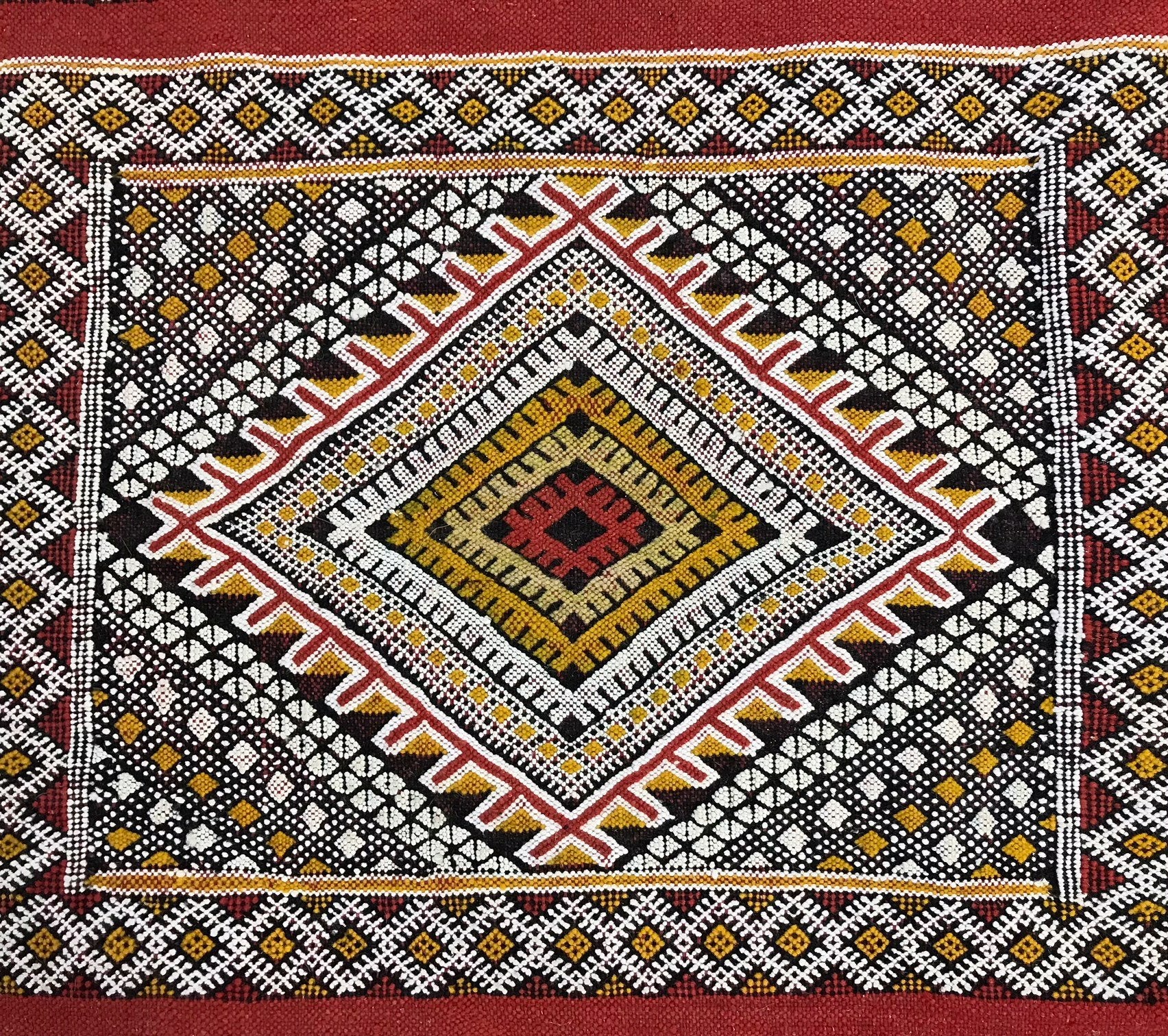 Handmade Kilim Rug from Morocco - 11.5 x 7.5 FT