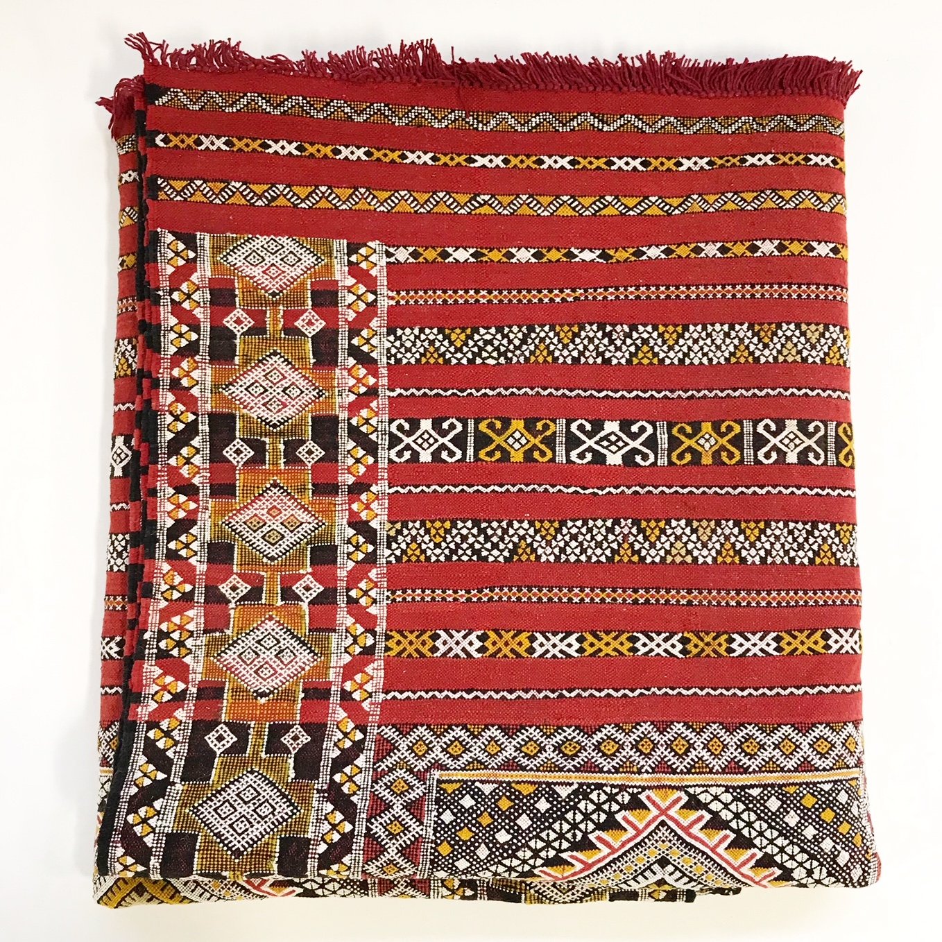 Handmade Kilim Rug from Morocco - 11.5 x 7.5 FT