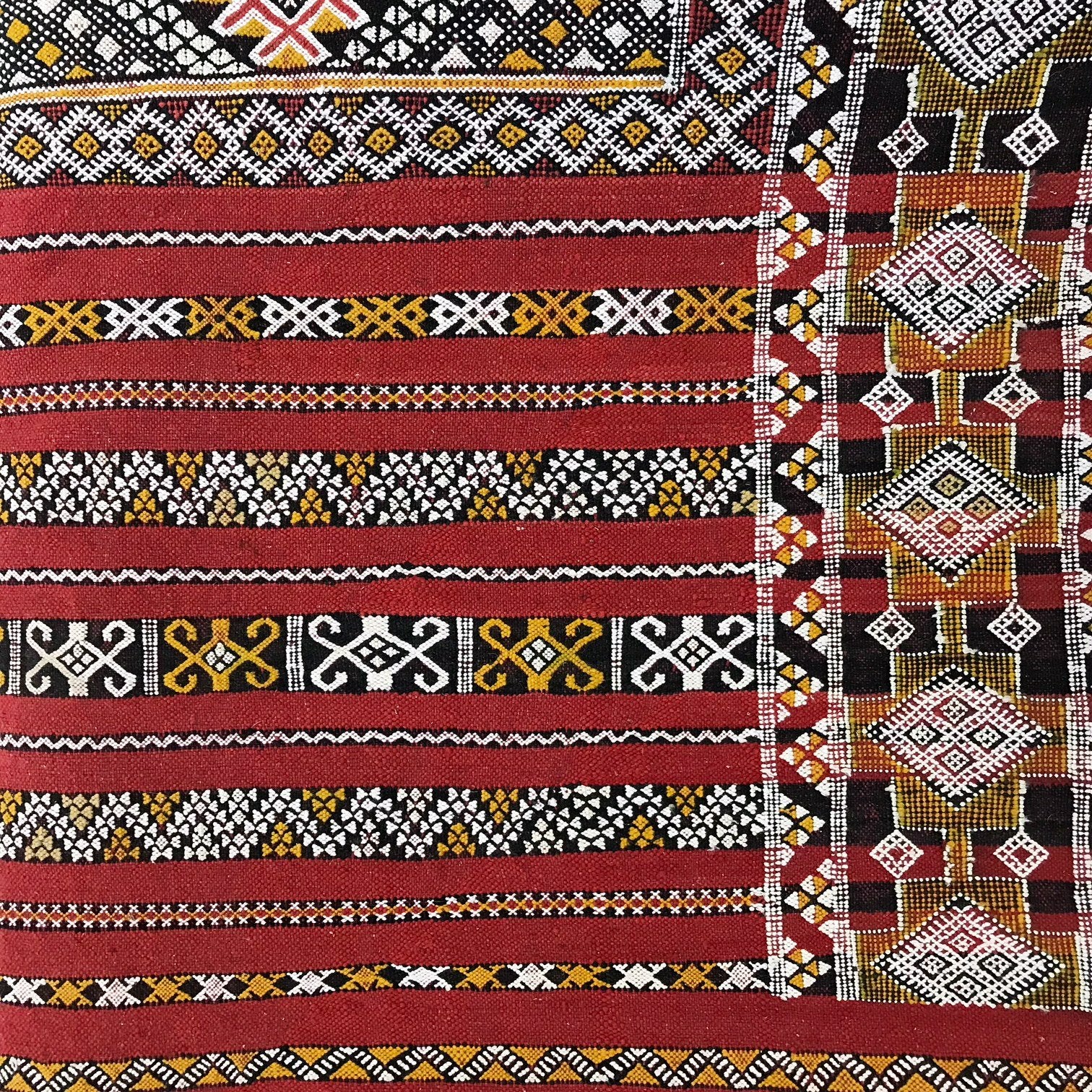 Handmade Kilim Rug from Morocco - 11.5 x 7.5 FT