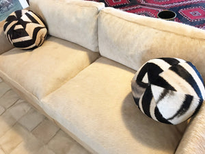 Zebra Ball Pillow 12"