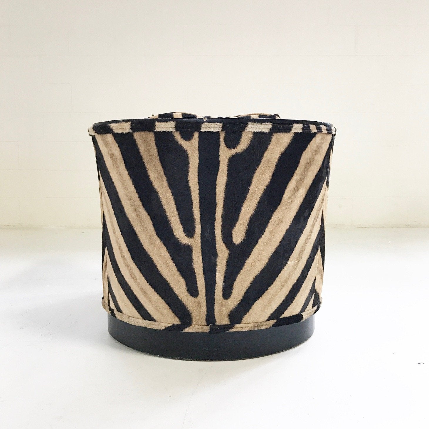 Paul Frankl Lounge Chair in Zebra Hide