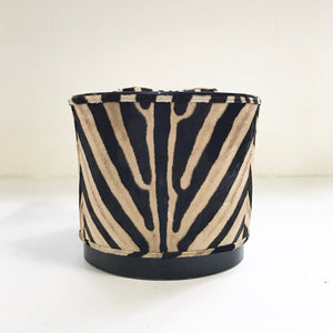 Paul Frankl Lounge Chair in Zebra Hide