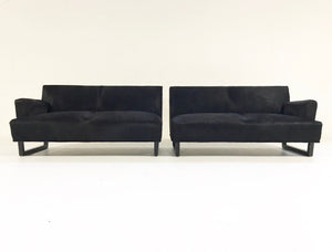 1950s 2-Piece Sectional Sofa in Brazilian Cowhide