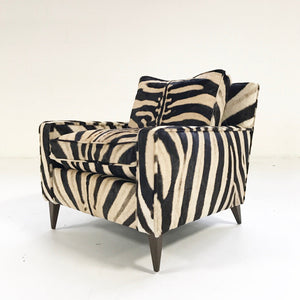 Paul McCobb for Craft Lounge Chair in Zebra Hide