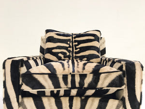 Paul McCobb for Craft Lounge Chair in Zebra Hide