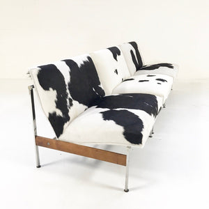 Glenn of California Lounge Chairs in Brazilian Cowhide - A Trio
