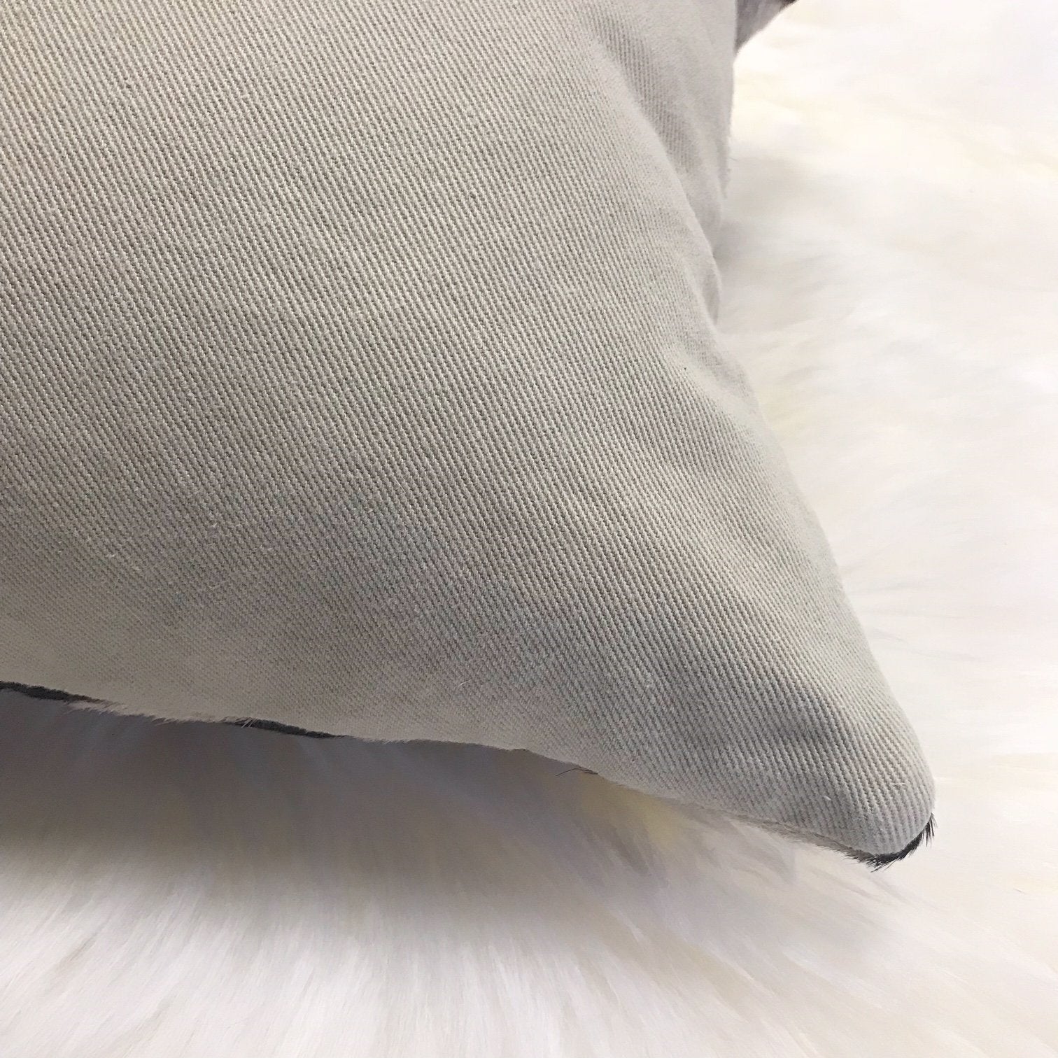 ZEBRA HIDE PILLOW, NO. 12