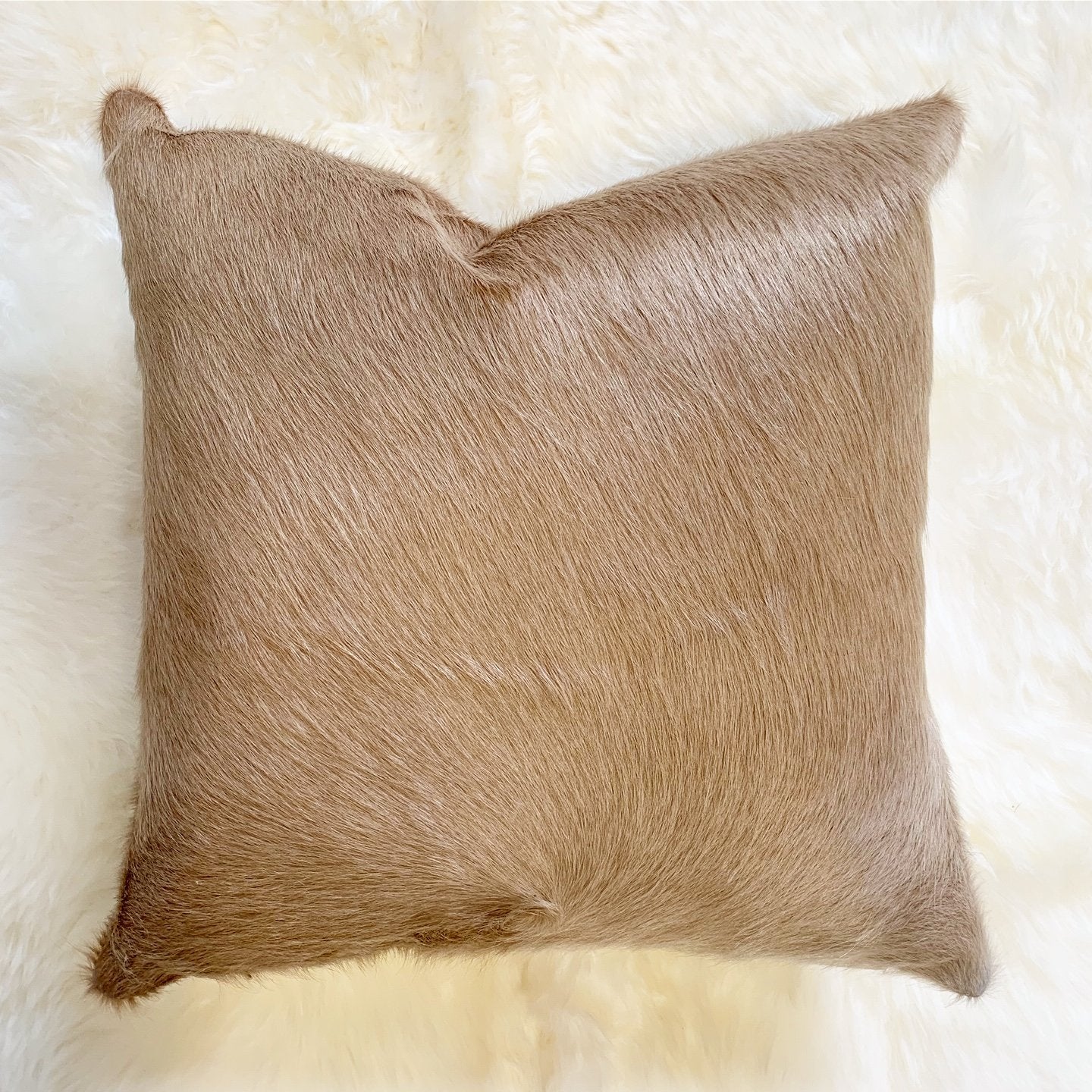 PALOMINO BRAZILIAN COWHIDE PILLOW 18"
