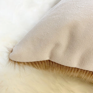 PALOMINO BRAZILIAN COWHIDE PILLOW 18"