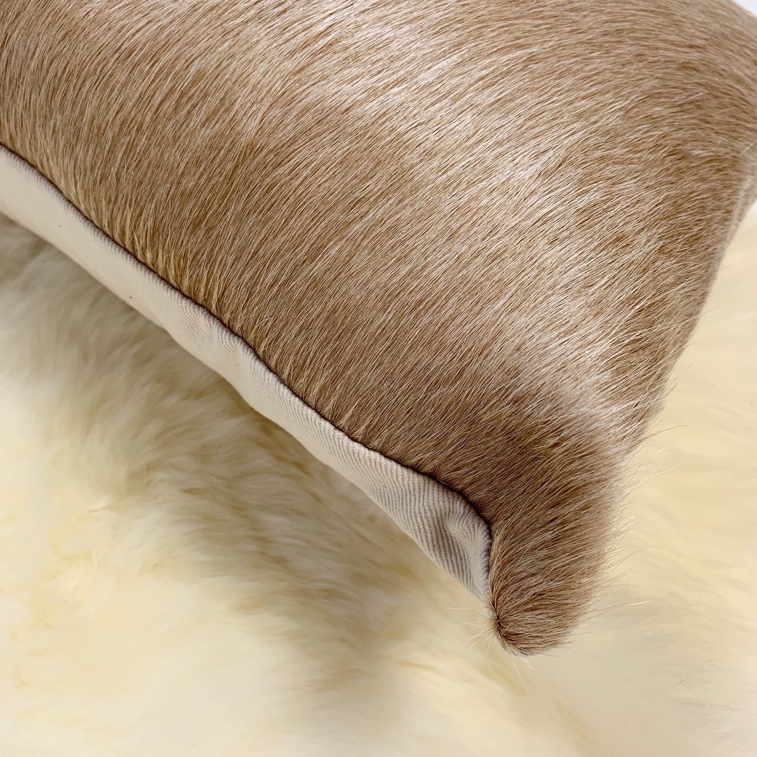 PALOMINO BRAZILIAN COWHIDE PILLOW 13x21"