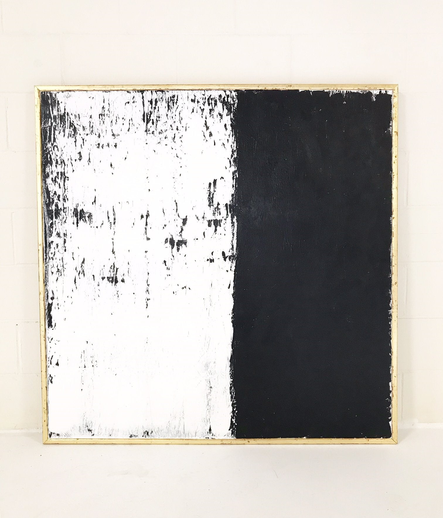 John O'Hara. White and Black. 49.5x49.5"
