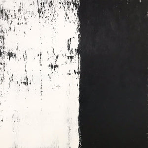 John O'Hara. White and Black. 49.5x49.5"