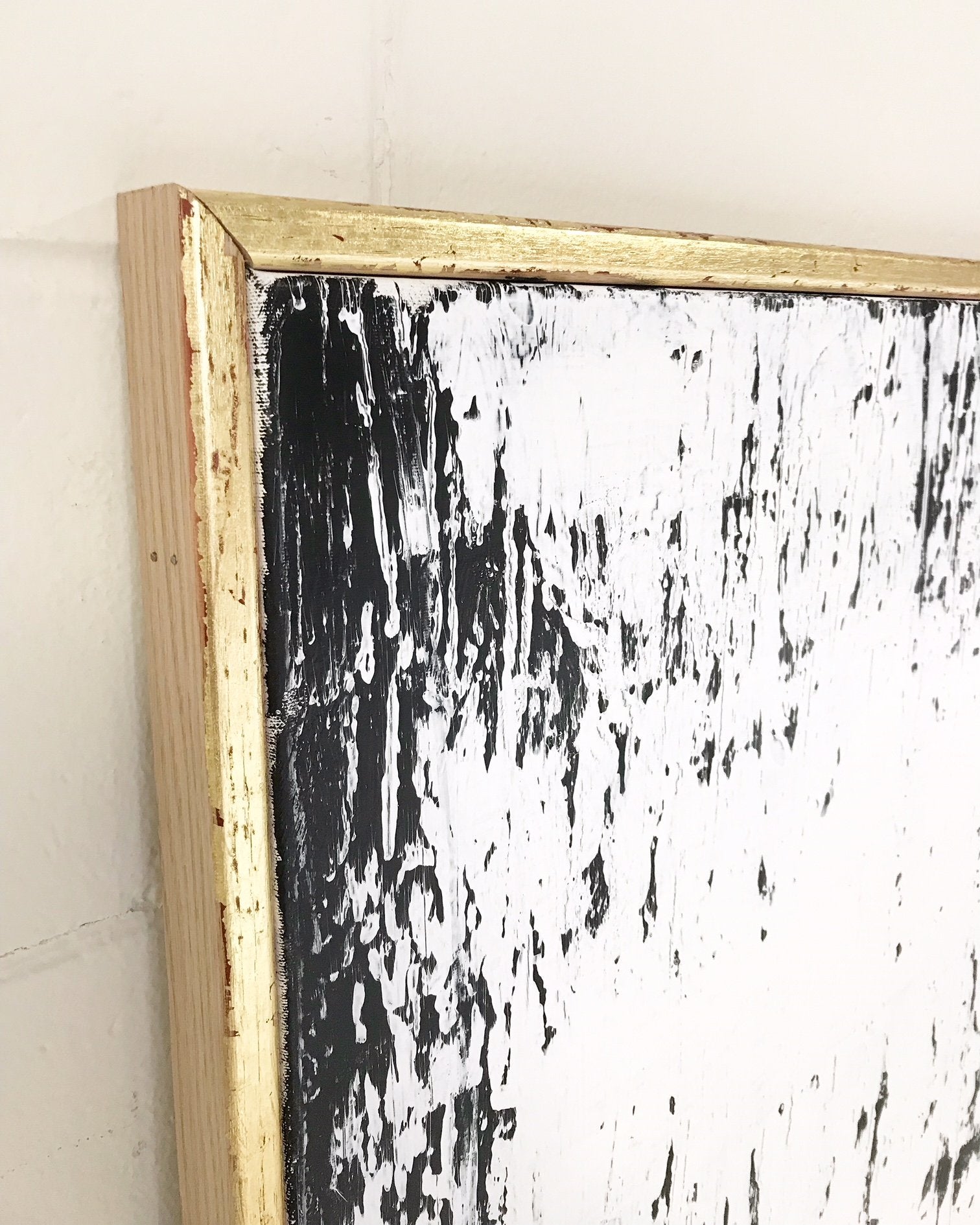John O'Hara. White and Black. 49.5x49.5"