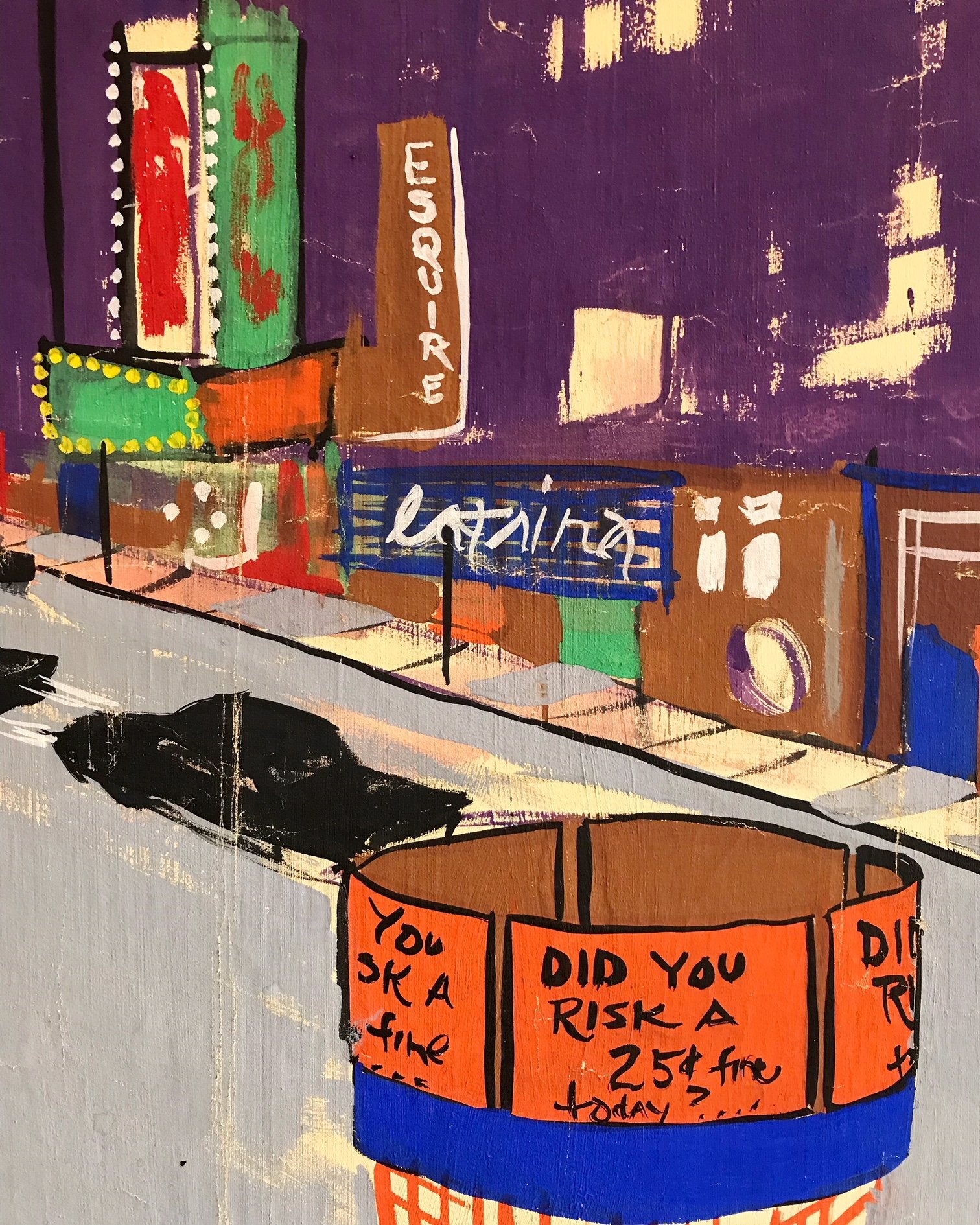 Times Square, 1967. 112.5x51.5"