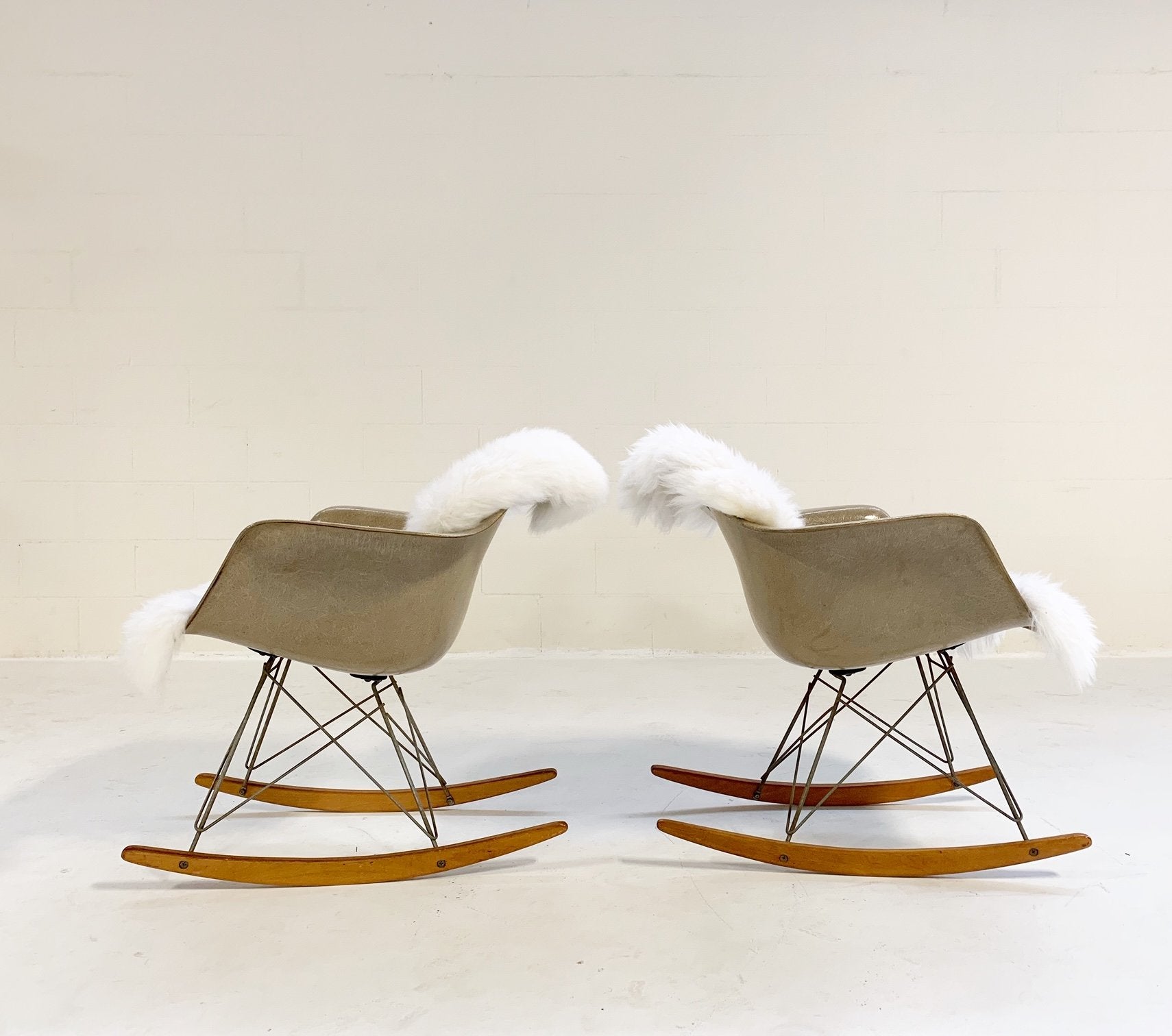 Charles and Ray Eames for Herman Miller RAR Rocking Chairs